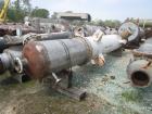 Used – Ohmstede 1083 sq. ft. Vertical Shell & Tube Heat Exchanger – Carbon Steel Shell, 304L SS Tubes