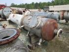 Used – Ohmstede 1083 sq. ft. Vertical Shell & Tube Heat Exchanger – Carbon Steel Shell, 304L SS Tubes