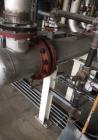 Used Perry Products Shell & Tube Heat Exchanger, 64 Square Feet, Horizontal. 304 Stainless steel shell rated 200 psi at 10 to 400 degrees F., (85) 3/4” diameter x 48” long 316L stainless steel tubes ...