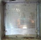 Used Pfaudler Single Pass Shell & Tube Heat Exchanger, 29.9 square feet, vertical. Carbon steel shell rated 100 psi at -20 to 400 deg F. (51) 3/4