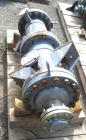 Used Pfaudler Single Pass Shell & Tube Heat Exchanger, 29.9 square feet, vertical. Carbon steel shell rated 100 psi at -20 to 400 deg F. (51) 3/4