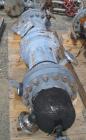 Used Pfaudler Single Pass Shell & Tube Heat Exchanger, 29.9 square feet, vertical. Carbon steel shell rated 100 psi at -20 to 400 deg F. (51) 3/4