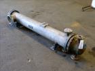 Used Pfaudler 4 Pass Shell & Tube Heat Exchanger, 99 Square Feet, Horizontal.