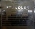 Used Pfaudler 4 Pass Shell & Tube Heat Exchanger, 99 Square Feet, Horizontal.