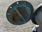 Used Pfaudler 4 Pass Shell & Tube Heat Exchanger, 99 Square Feet, Horizontal.
