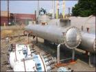 USED: (1) Pfaudler shell & tube heat exchanger, 1035 square foot surface area, 304 stainless steel construction, (330) 3/4