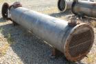 Used Process Engineering and Machine Two Pass Shell and Tube Heat Exchanger, 886 square feet, horizontal. 316 Stainless steel shell rated 50 psi at 175 degrees F. (282) 1'' Diameter x 144’' long 316 ...