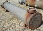 Used Process Engineering and Machine Two Pass Shell and Tube Heat Exchanger, 886 square feet, horizontal. 316 Stainless steel shell rated 50 psi at 175 degrees F. (282) 1'' Diameter x 144’' long 316 ...