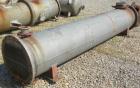 Used Process Engineering and Machine Two Pass Shell and Tube Heat Exchanger, 886 square feet, horizontal. 316 Stainless steel shell rated 50 psi at 175 degrees F. (282) 1'' Diameter x 144’' long 316 ...