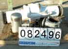 USED: Roben shell and tube heat exchanger, 36 sq ft, 304 stainless steel. 2 piece bolt together carbon steel shell rated 50 psi at 300 deg F, (40) 5/8