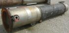 USED: Roben single pass shell and tube heat exchanger, 200 square feet, vertical. Carbon steel shell rated 100 psi at 212 deg F, (204) 3/4