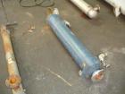 Used ITT Shell and Tube Heat Exchanger, 82 Sq. Ft. , 316 stainless steel tubes, tube sheets, bonnets and shell with (210) 3/8