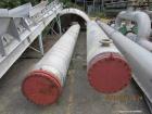 Used Southern Heat Exchanger Multiple Pass Shell & Tube Heat Exchanger, 1113 Sq