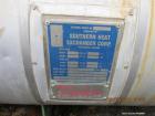 Used- Southern Heat Exchanger Multiple Pass Shell & Tube Heat Exchanger, 1113 Sq