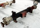 Used Southern Heat Exchanger Shell & Tube Heat Exchanger, Approximate 124 Square Feet, Horizontal. Carbon steel shell rated 100 psi at 350 degrees F. (195) 3/8