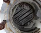 Used Southern Heat Exchanger Shell & Tube Heat Exchanger, Approximate 124 Square Feet, Horizontal. Carbon steel shell rated 100 psi at 350 degrees F. (195) 3/8