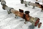 Used Southern Heat Exchanger Shell & Tube Heat Exchanger, Approximate 124 Square Feet, Horizontal. Carbon steel shell rated 100 psi at 350 degrees F. (195) 3/8