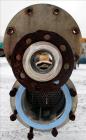 Used Southern Heat Exchanger Shell & Tube Heat Exchanger, Approximate 124 Square Feet, Horizontal. Carbon steel shell rated 100 psi at 350 degrees F. (195) 3/8