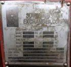 Used- Southern Heat Shell & Tube Exchanger, Approximate 4,372 Square Feet, Horiz