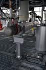 Unused- Steeltek Single Pass Shell & Tube Heat Exchanger, 166 Square Feet, Type BEM, Size 10-168, Horizontal. 304L Stainless steel shell rated 160 psi/Full Vacuum at -50 to 400 degrees F. (61) 3/4