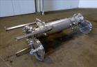 Used- Stainless Steel Superior Fabricators Single Pass Heat Exchanger, 42 Square