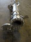 Used- Stainless Steel Superior Fabricators Single Pass Heat Exchanger, 42 Square