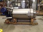 Used- 47 Square Foot(4.4 M2) Terlet Terlotherm Model T2-6 Scraped Surface Heat Exchanger, Wiped Film. 316L Stainless steel s...