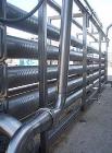 Used-Tetra Pak Spiraflo 9 Pass HTST Multi-Tube Heat Exchanger, Model MTR 154/19x25c-6-2/2