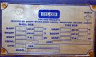 Unused- Chil-Con Products Single Pass Shell and Tube Heat Exchanger, 609 Square Feet, Horizontal, Model LXX-12204-110 Gas Cooler. Carbon steel shell rated 150 psi at -20 to 200 degrees F, (195) 5/8