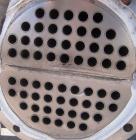 Used Yula U Tube Heat Exchanger, 58 Square Feet, Stainless Steel, Horizontal, Model WCV-2D-66BS. 316L stainless steel shell rated 150 psi at 100 deg F, and –150 deg F at 150 psi. (30) ¾’’ diameter x ...