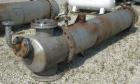Used Wolfe Mechanical and Equipment Single Pass Shell and Tube Heat Exchanger, 784 square feet, vertical. 304 Stainless steel shell rated 100 psi at 300 degrees F. (400) 3/4'' Diameter x 120’' long 3...