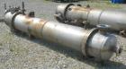 Used Wolfe Mechanical and Equipment Single Pass Shell and Tube Heat Exchanger, 784 square feet, vertical. 304 Stainless steel shell rated 100 psi at 300 degrees F. (400) 3/4'' Diameter x 120’' long 3...