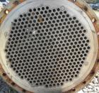 Used Wolfe Mechanical and Equipment Single Pass Shell and Tube Heat Exchanger, 784 square feet, vertical. 304 Stainless steel shell rated 100 psi at 300 degrees F. (400) 3/4'' Diameter x 120’' long 3...
