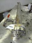 Used Yula U Tube Heat Exchanger, 18 Square Feet, Model CV-2A-60AS, Horizontal. 316 Stainless steel shell rated 150 psi at 40 to 300 degrees F. (11) 5/8