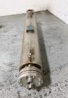 Used Yula Shell and Tube Heat Exchanger, 23 Square Feet, Model CV-2B-60AS