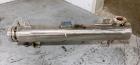 Used- Yula Shell and Tube Heat Exchanger, 23 Square Feet, Model CV-2B-60AS