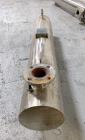 Used Yula Shell and Tube Heat Exchanger, 23 Square Feet, Model CV-2B-60AS