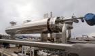 Used Yula Shell and Tube Heat Exchanger, 23 Square Feet, Model CV-2B-60AS