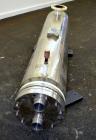 Used Yula Corporation U Tube Heat Exchanger, approximately 103 square feet, horizontal, model CV-2D-60AAS. Carbon steel shell rated FV/150 psi at 375 degrees F.  (80) 1/2’’ diameter x 60