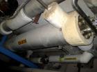 Used Yula Corporation U Tube Heat Exchanger, Approximately 16 Square Feet, Stainless Steel, Horizontal. Model CV-4A-84BS. 304L stainless steel shell rated 150 psi at 366 deg.f.. (6) 3/4’’ diameter x ...