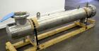 Used Yula U Tube Shell & Tube Heat Exchanger, 144 Square Feet, Model CV-6E-84AS. 316L Stainless steel tubes, 304L tube sheet. (56) U tubes rated 150 psi at 350 degrees F., Atlas Industrial 2205 stain...