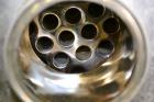 Used Yula U Tube Shell & Tube Heat Exchanger, 144 Square Feet, Model CV-6E-84AS. 316L Stainless steel tubes, 304L tube sheet. (56) U tubes rated 150 psi at 350 degrees F., Atlas Industrial 2205 stain...