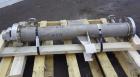 Used Yula Corporation Single Pass Shell & Tube Heat Exchanger, 19 Square Feet, Vertical. Model WC-1A-42AAS. 316L Stainless steel shell rated 120 psi at 350 degrees F. (42) 1/2