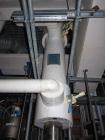 Used Yula Corporation Single Pass Shell & Tube Heat Exchanger, 19 Square Feet, Vertical. Model WC-1A-42AAS. 316L Stainless steel shell rated 120 psi at 350 degrees F. (42) 1/2