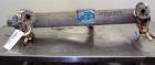 Used Yula Corporation Single Pass Shell & Tube Heat Exchanger, 19 Square Feet, Vertical, Model WC-1A-42AAS