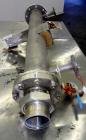 Used Yula Corporation Single Pass Shell & Tube Heat Exchanger, 19 Square Feet, Vertical, Model WC-1A-42AAS