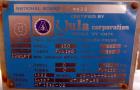 Used Yula Corporation Single Pass Shell & Tube Heat Exchanger, 19 Square Feet, Vertical, Model WC-1A-42AAS