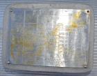 Used Yula 2 Pass Shell & Tube Heat Exchanger, 58 Square Feet, Model WC-2D-120BS, 316L Stainless Steel, Horizontal. 316L Stainless steel shell rated 100 psi at 40 to 500 degrees F. (36) 3/4