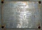Used Yula 2 Pass Shell & Tube Heat Exchanger, Approximately 238 Square Feet, Model WC-2F-240CS, 304L Stainless Steel, Horizontal. 304L Stainless steel shell rated 150 psi at 40 to 375 degrees F. (76)...