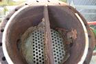 Used Yula 2 Pass Shell & Tube Heat Exchanger, 302 Square Feet, Model WC-2H-144BS, 304L Stainless Steel, Horizontal. 304L Stainless steel shell rated 75 psi at 40 to 250 degrees F. (130) 3/4” diameter...